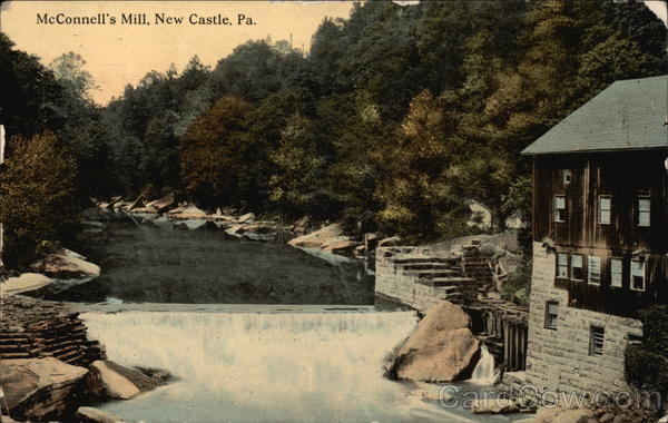 View of McConnell's Mill New Castle Pennsylvania