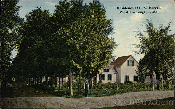 Residence of F.N. Harris West Farmington Maine