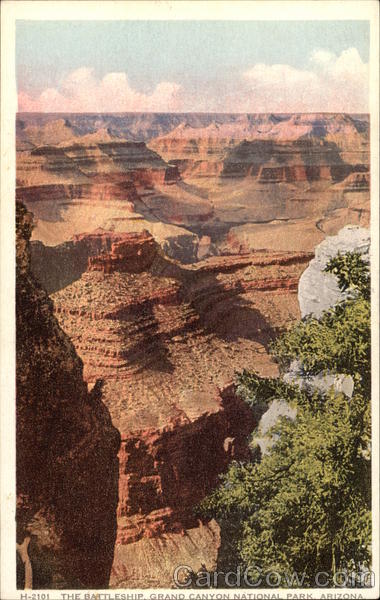 The Battleship Grand Canyon National Park