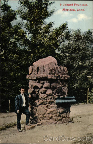 Hubbard Fountain Meriden Connecticut