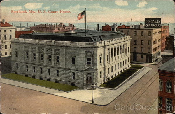 U.S. Court House in Portland, Maine
