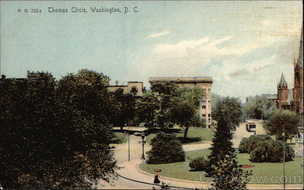 Thomas Circle Washington District of Columbia Washington DC