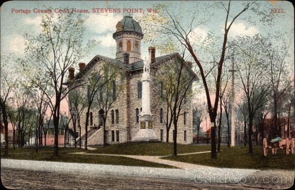 Portage County Court House Stevens Point Wisconsin