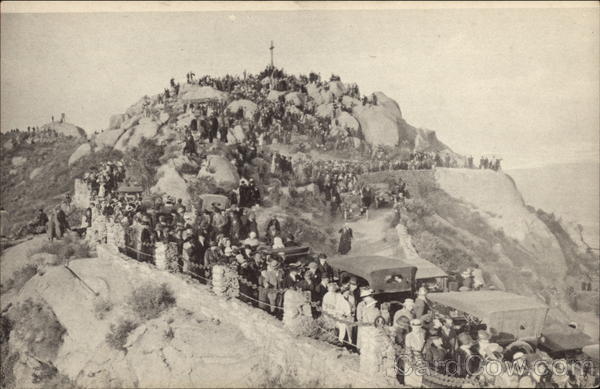 Easter Sunrise Service, Mt. Rubidoux Riverside, CA