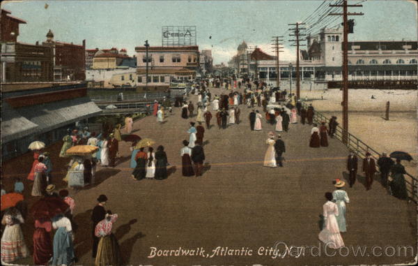 Boardwalk Atlantic City New Jersey