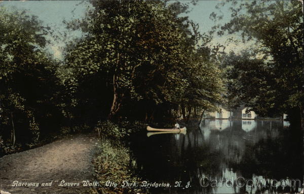 Raceway and Lovers Walk City Park Bridgeton New Jersey