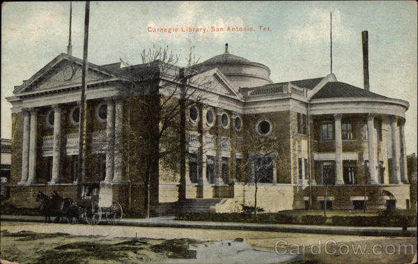 Caarnegie Library San Antonio Texas