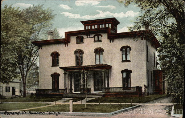 Business College Rutland Vermont