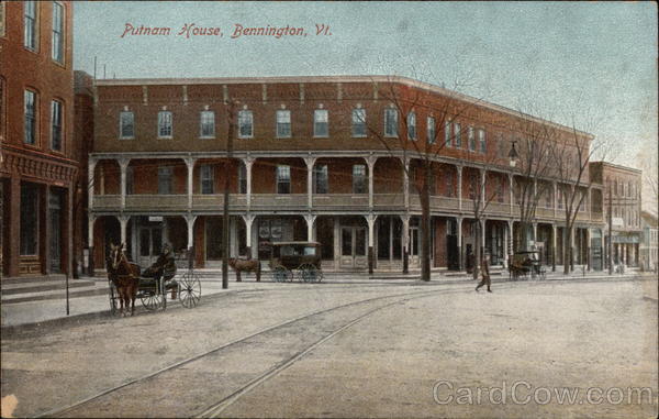 Putnam House Bennington Vermont