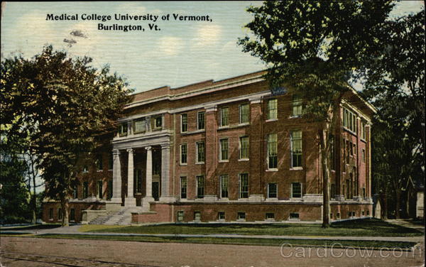 Medical College University of Vermont Burlington