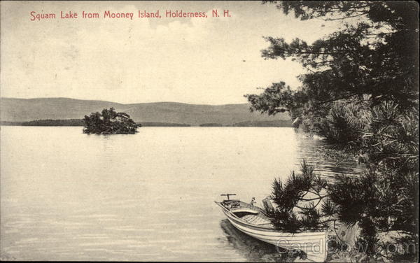 Squam Lake from Mooney Island Holderness New Hampshire