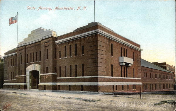View of State Armory Manchester New Hampshire