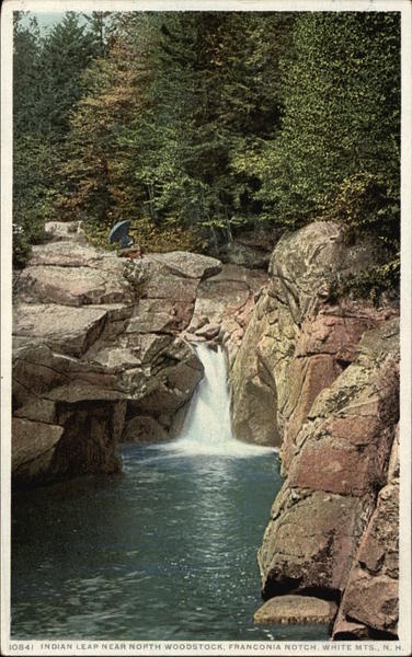 Indian Leap near North Woodstock White Mountains New Hampshire