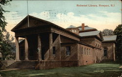 Redwood Library Newport, RI Postcard Postcard
