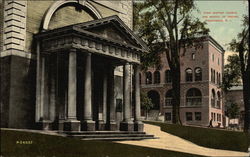 First Baptist Church and School of Design Postcard