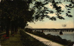 River Front Park Postcard