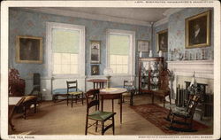 The Tea Room, Washington's Headquarters, Jumel Mansion New York, NY Postcard Postcard