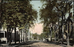 North Street from Congress Postcard