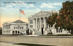 Polytechnic High School Postcard