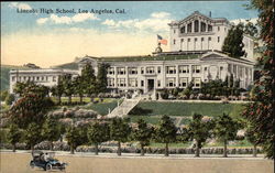 Lincoln High School Postcard
