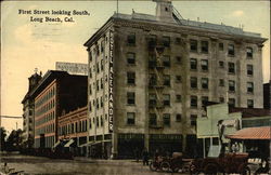 First Street looking South Postcard