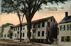 Birthplace of Thomas B. Reed Postcard