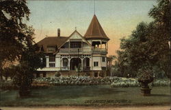 Cafe, Garfield Park Postcard