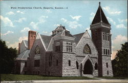 First Presbyterian Church Postcard