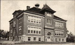 Public School Osawatomie, KS Postcard Postcard