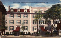 Blair House, Temporary Presidential Home Postcard