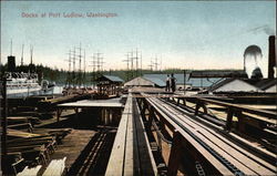 Docks at Port Ludlow Postcard