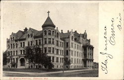 St. Mary's Hospital Oshkosh, WI Postcard Postcard