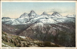 The Three Tetons The Three Tetons