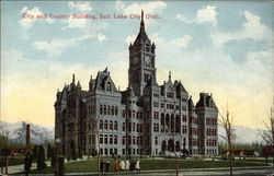 City and County Building Salt Lake City, UT Postcard Postcard