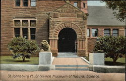 Entrance Museum of Natural Science Entrance Museum of Natural Science