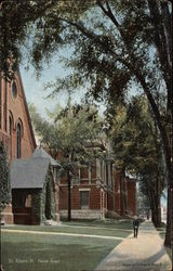 Church Street View St. Albans, VT Postcard Postcard