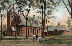 Free Congregational Church and Chapel Postcard