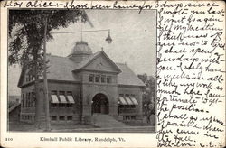 Kimball Public Library Postcard