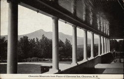 Chocorua Mountain fro Piazza of Chocorua Inn Postcard