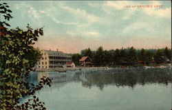 View of Canobie Lake New Hampshire Postcard Postcard