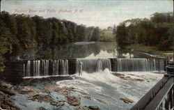 Nashua River and Falls Postcard