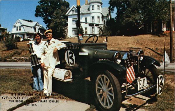 1976 Around the World Auto Race Grand Champion Team Morrison Illinois