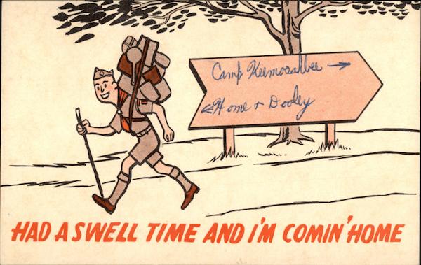 Had a Swell Time and I'm Comin' Home Boy Scouts