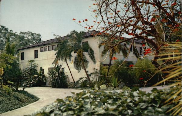 Home of Kirk Douglas Hollywood California