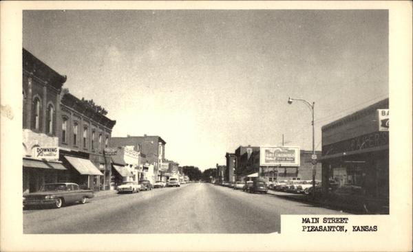 Main Street Pleasanton Kansas