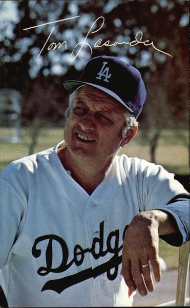Tom Lasorda, Los Angeles Dodgers Baseball