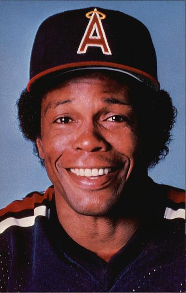 Rod Carew, California Angels - 1983 Baseball