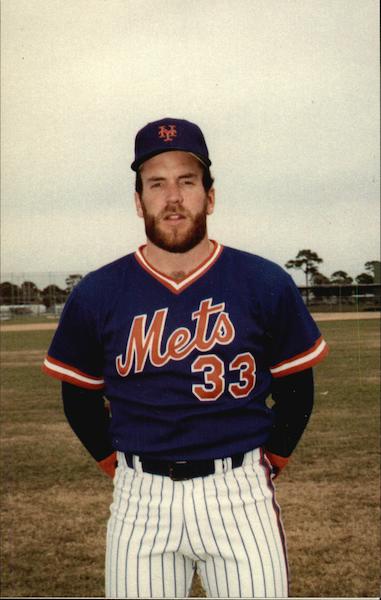 Barry Lyons, Catcher, New York Mets Baseball
