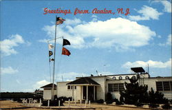 Avalon Yacht Club New Jersey Postcard Postcard