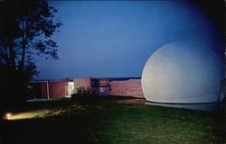 Museum Planetarium at Night Museum Planetarium at Night